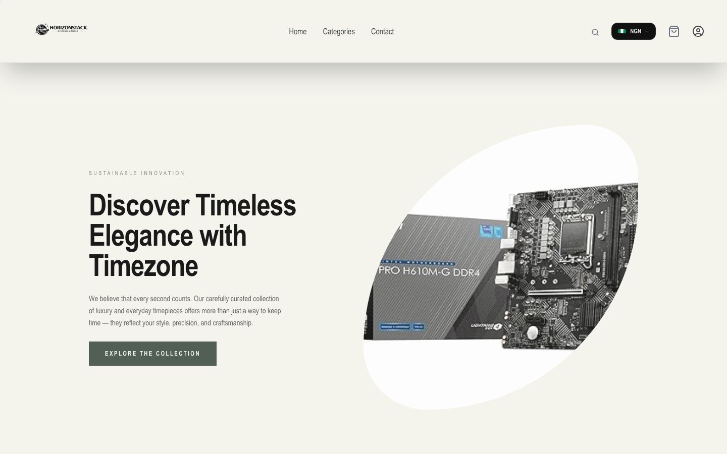 HorizonStack Systems hero preview